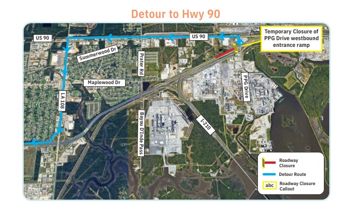 PPG Drive closure PPG Drive closure